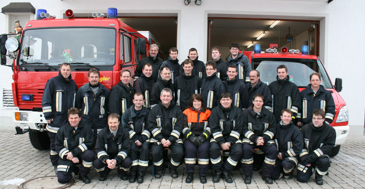 Die Aktiven der FFW Runding