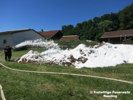 Brand landwirtschaftliches Anwesen